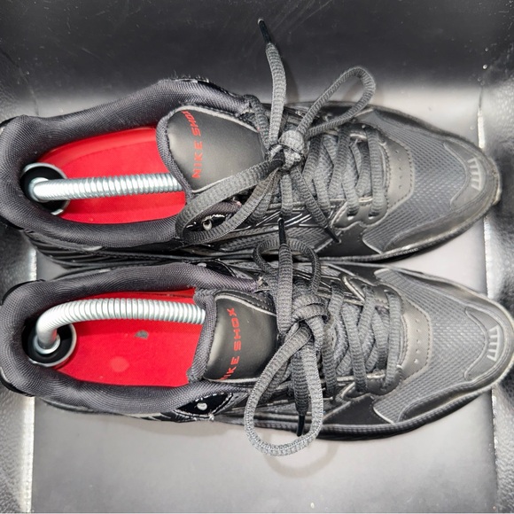 Size 9.5 - Nike Shox Enigma Triple Black Women, BQ9001-001, Clean,No Box, 8.5/10 - Picture 6 of 10